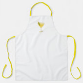 Tablier Tropical Cocktail Vibes - Lime Glass Apron (Recto)