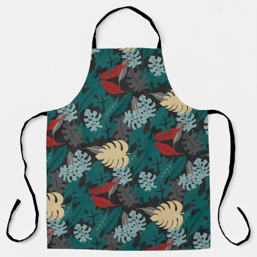 Tablier Tropical foncé (Recto)