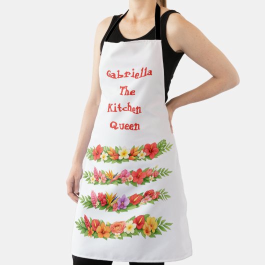 Tablier Tropical Majesty Apron (Insitu)