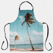 Tablier Tropical Palm Beach Apron  (Recto)