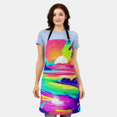 Tablier Tropical Rainbow Beach Dream (Porté)