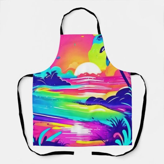 Tablier Tropical Rainbow Beach Dream (Recto)
