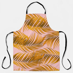 Tablier Tropical réaliste Feuille Motif tendance Mode C