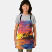 Tablier Tropical Sunset Apron (Insitu)