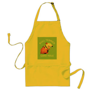 Tablier TROU DE GÂTEAU DE BULL TERRIER - Apron