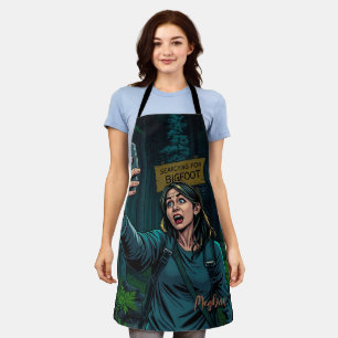 Tablier Trouver Bigfoot Sasquatch Selfie