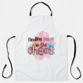 Tablier Trouver la paix (Recto)