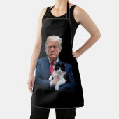 Tablier Trump 2024 Cat MAGA Funny Trump Cat (Insitu)