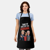 Tablier Trump A Le Temps De Sortir Les Ordures (Porté)