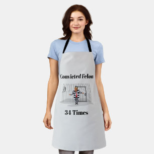 Tablier Trump condamné Felon Apron