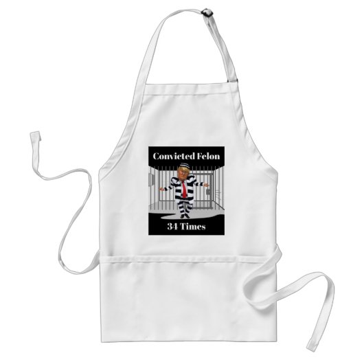 Tablier Trump condamné Felon Apron (Devant)