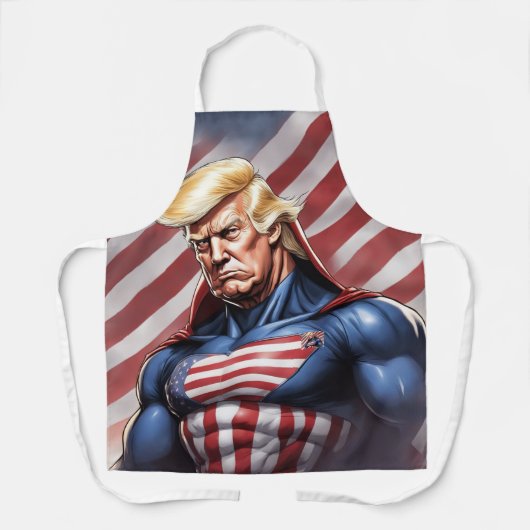 Tablier Trump Epic Superhero Apron (Recto)
