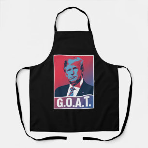 Tablier Trump GOAT Élection 2024 Républicain Vintage