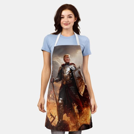 Tablier "Trump, le porte-parole des Gardiens américains (Porté)