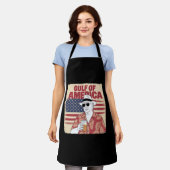 Tablier Trump, le président Trump de l'Amérique du Golfe d (Porté)