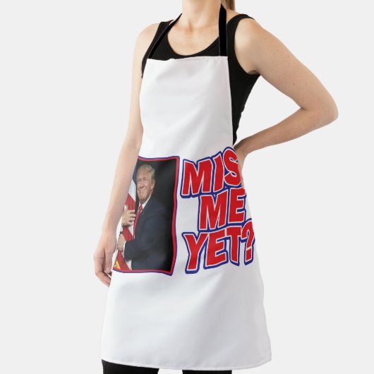 Tablier Trump me manque encore (Insitu)