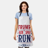 Tablier Trump Run Spot Run Funny Election Debate (Porté)