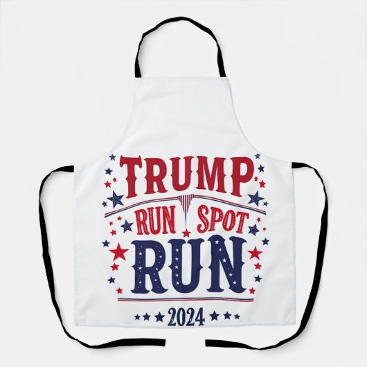 Tablier Trump Run Spot Run Funny Election Debate (Recto)
