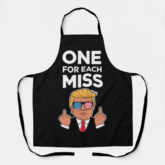 Tablier Trump un pour chaque erreur (Recto)