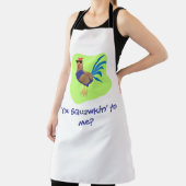 Tablier Tu me hurles dessus (Insitu)