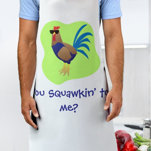 Tablier Tu me hurles dessus