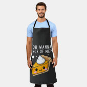 Tablier Tu veux un morceau de moi Thanksgiving Pie (Porté)