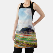 Tablier Tulip Fields dans les Pays-Bas, Monet (Insitu)