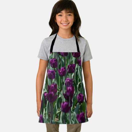 Tablier Tulipe pourpre (Insitu)