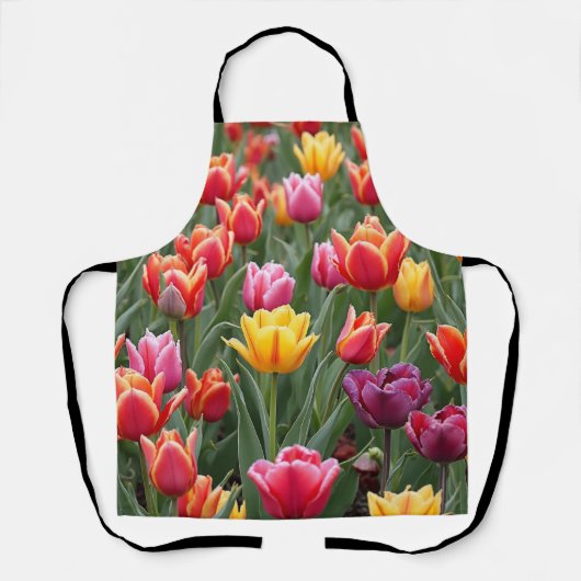 Tablier Tulipes néerlandaises (Recto)