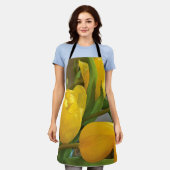 Tablier Tulipes pour Alice Apron (Porté)