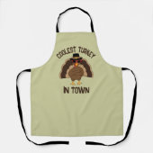 Tablier Turc le plus frais en ville Thanksgiving cool fun (Recto)