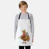 Tablier Turkey as Farmer (Porté)