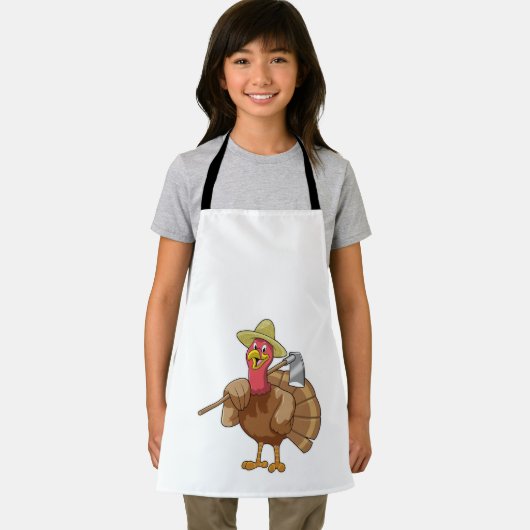 Tablier Turkey as Farmer (Insitu)