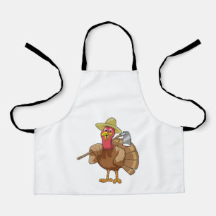 Tablier Turkey as Farmer