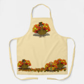 Tablier  Turkey Pilgrim Thanksgiving  (Recto)