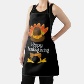 Tablier Turquie Tail & Legs Chef Thanksgiving Personnalisé (Insitu)