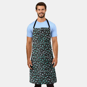 Tablier Turquoise Safari Series Design 11