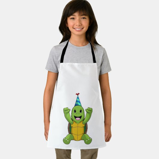 Tablier Turtle at Birthday (Insitu)