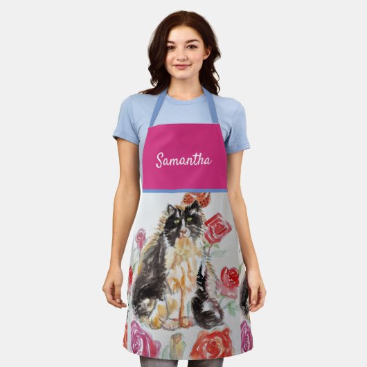 Tablier Tuxedo Chat Cute Chats Noir Blanc Animal Animal An (Porté)