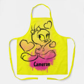 Tablier TWEETY™ Avec Coeurs (Recto)