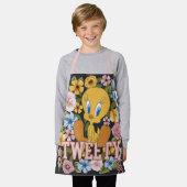 Tablier TWEETY™ Broderie Florale Graphique (Porté)