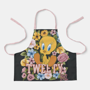 Tablier TWEETY™ Broderie Florale Graphique