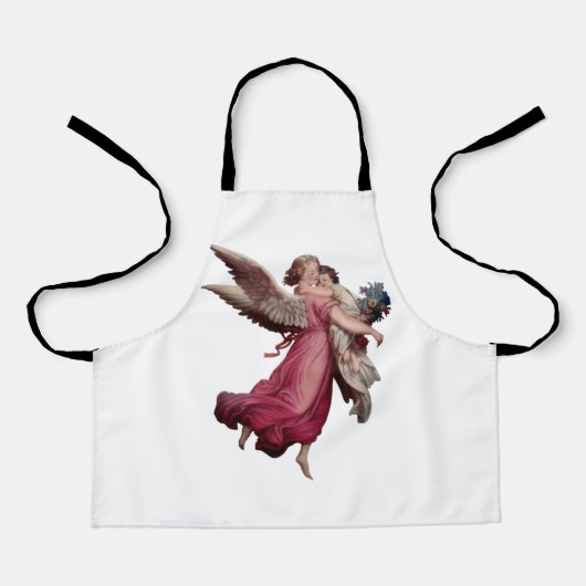 Tablier Two Angels in Flight (Recto)