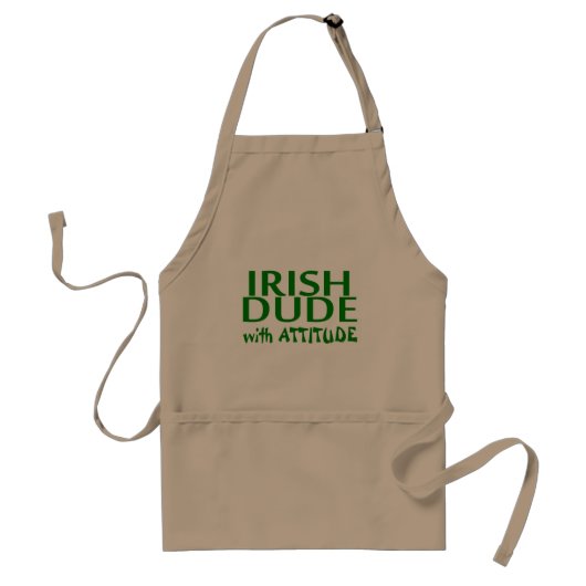 Tablier Type irlandais avec l'attitude (Devant)