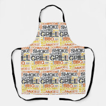 Typographie BBQ Maître du Grill