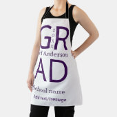 Tablier Typographie de graduation moderne simple minimale (Insitu)
