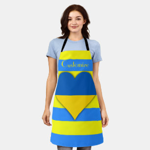 Tablier Ukraine Drapeau bleu jaune Thunder_Cove