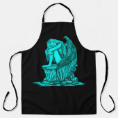 Tablier Un ange endormi sur la pierre (Recto)