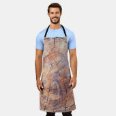 Tablier Un arbre coupé. Bois de bois dans les bois. Textur (Porté)