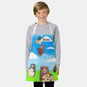 Tablier Un ballon de biscuits volants porte des enfants cu (Porté)